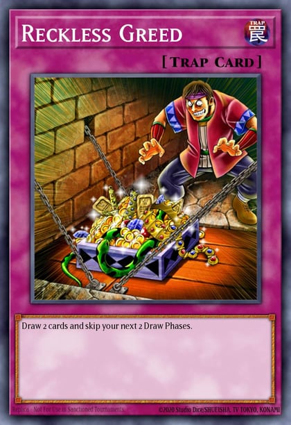 Reckless Greed, Battle Pack: Epic Dawn BP01-EN095