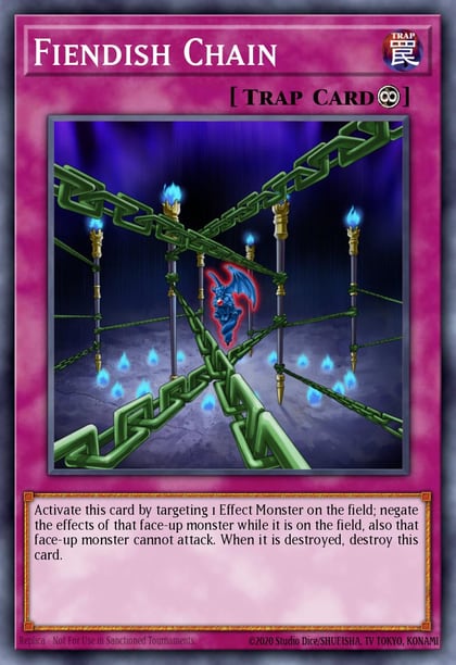Fiendish Chain (Starfoil), Battle Pack: Epic Dawn BP01-EN105