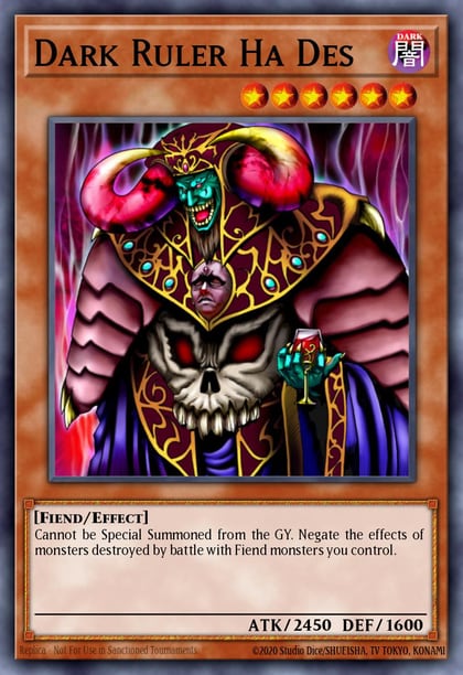 Dark Ruler Ha Des (Starfoil), Battle Pack: Epic Dawn BP01-EN122