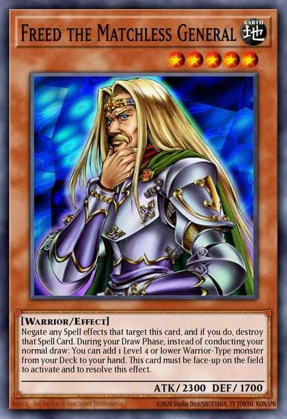 Freed the Matchless General (Starfoil), Battle Pack: Epic Dawn BP01-EN123