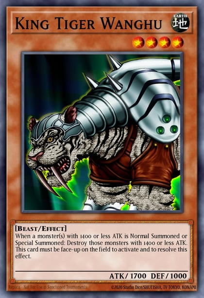 King Tiger Wanghu, Battle Pack: Epic Dawn BP01-EN129
