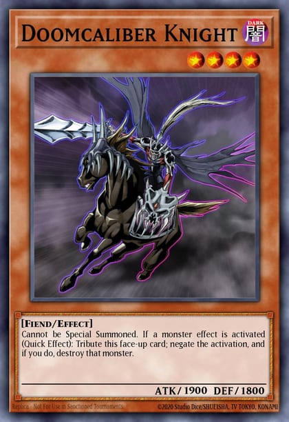 Doomcaliber Knight (Starfoil), Battle Pack: Epic Dawn BP01-EN141