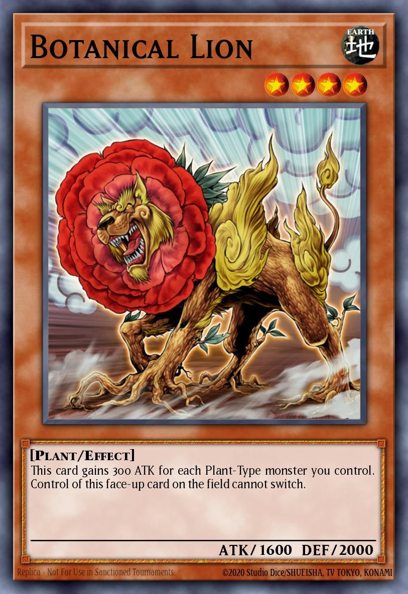 Botanical Lion, Battle Pack: Epic Dawn BP01-EN145