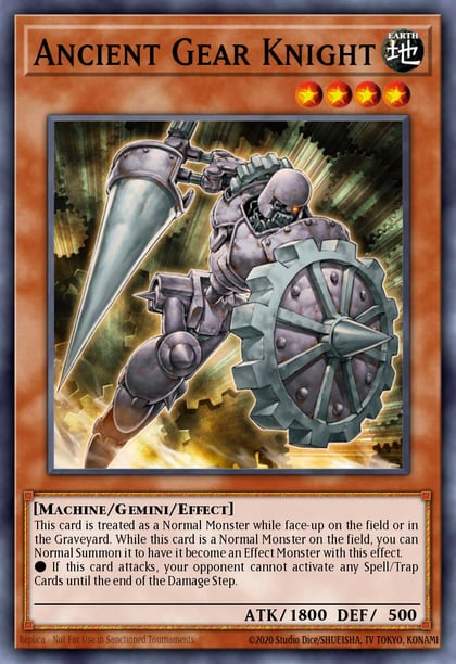 Ancient Gear Knight, Battle Pack: Epic Dawn BP01-EN146