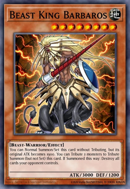 Beast King Barbaros, Battle Pack: Epic Dawn BP01-EN148