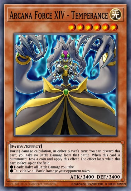 Arcana Force XIV - Temperance, Battle Pack: Epic Dawn BP01-EN151
