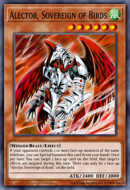 Alector, Sovereign of Birds, Battle Pack: Epic Dawn BP01-EN153