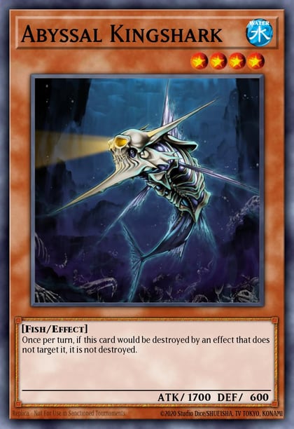 Abyssal Kingshark, Battle Pack: Epic Dawn BP01-EN155