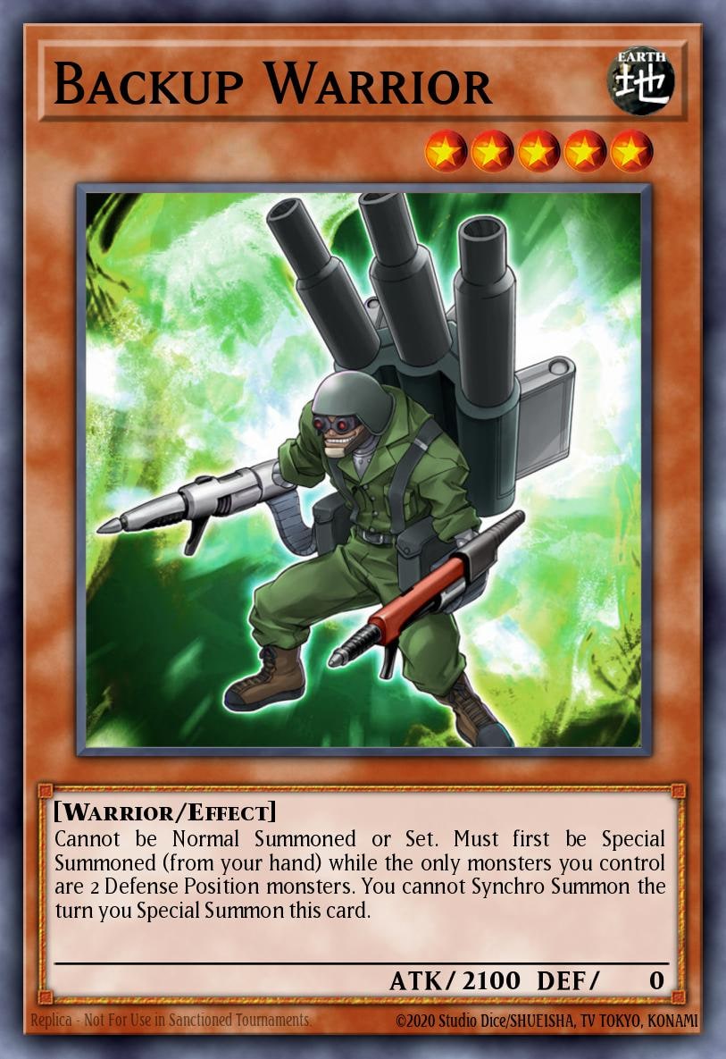 Backup Warrior, Battle Pack: Epic Dawn BP01-EN159