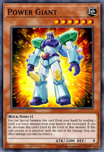Power Giant, Battle Pack: Epic Dawn BP01-EN161