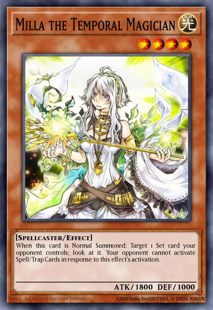 Milla the Temporal Magician (Starfoil), Battle Pack: Epic Dawn BP01-EN168
