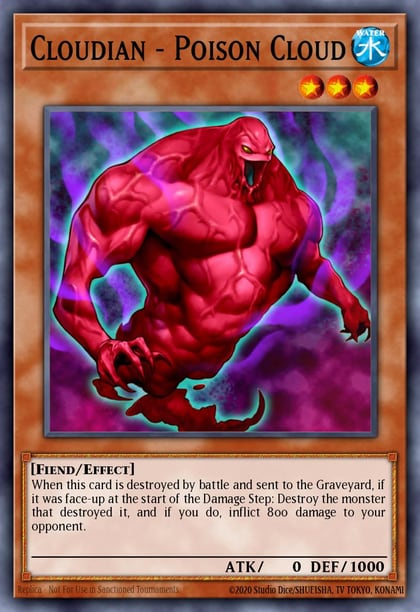 Cloudian - Poison Cloud, Battle Pack: Epic Dawn BP01-EN193