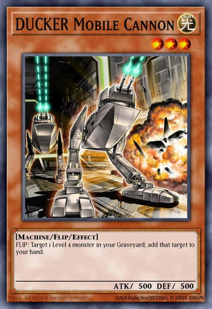 DUCKER Mobile Cannon, Battle Pack: Epic Dawn BP01-EN200