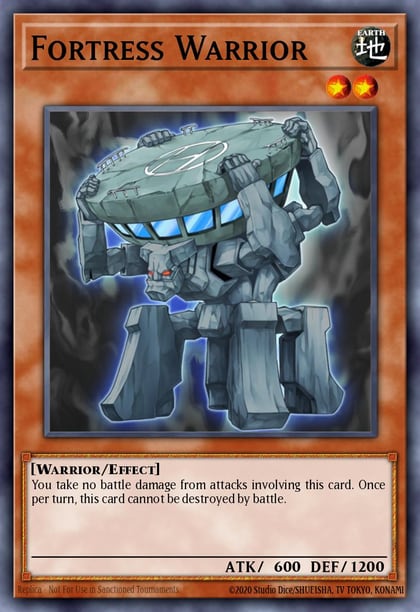 Fortress Warrior (Starfoil), Battle Pack: Epic Dawn BP01-EN206