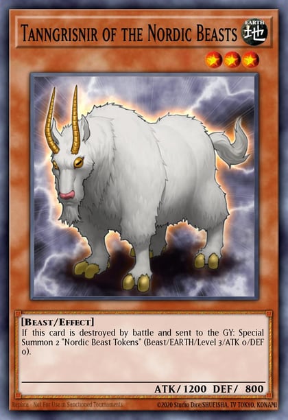 Tanngrisnir of the Nordic Beasts, Battle Pack: Epic Dawn BP01-EN216