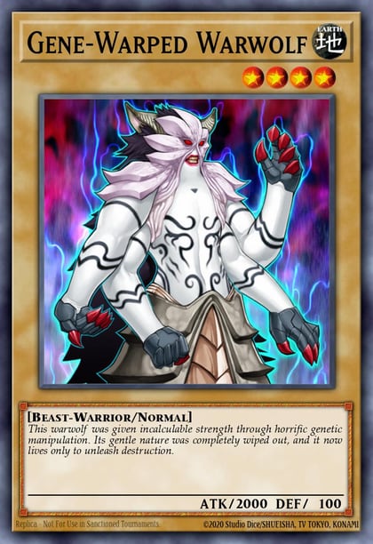 Gene-Warped Warwolf (Mosaic Rare), Battle Pack 2: War of the Giants BP02-EN002