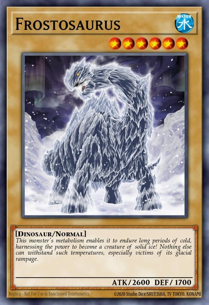 Frostosaurus (Mosaic Rare), Battle Pack 2: War of the Giants BP02-EN003