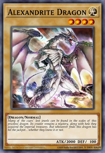 Alexandrite Dragon (Mosaic Rare), Battle Pack 2: War of the Giants BP02-EN004