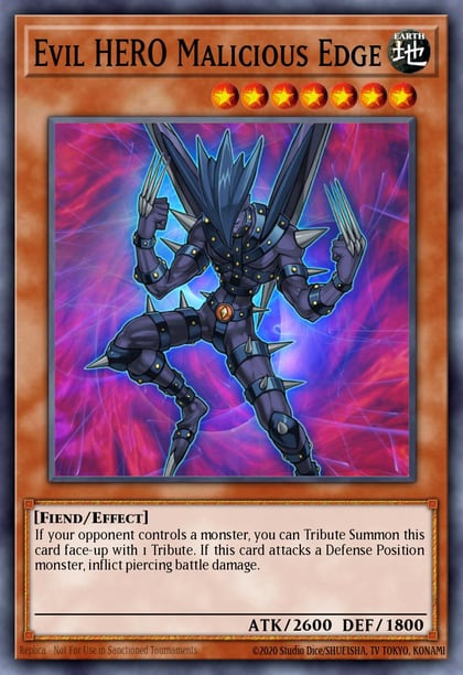 Evil HERO Malicious Edge, Battle Pack 2: War of the Giants BP02-EN054