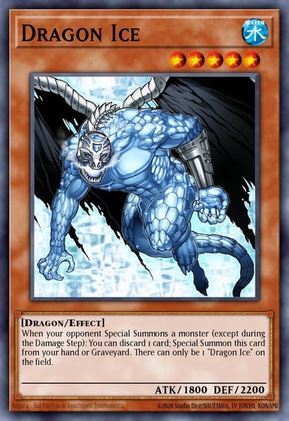 Dragon Ice (Mosaic Rare), Battle Pack 2: War of the Giants BP02-EN057