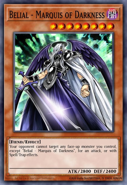 Belial - Marquis of Darkness (Mosaic Rare), Battle Pack 2: War of the Giants BP02-EN061