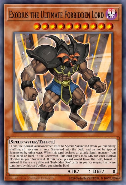 Exodius the Ultimate Forbidden Lord, Battle Pack 2: War of the Giants BP02-EN063