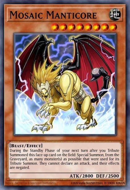Mosaic Manticore, Battle Pack 2: War of the Giants BP02-EN073