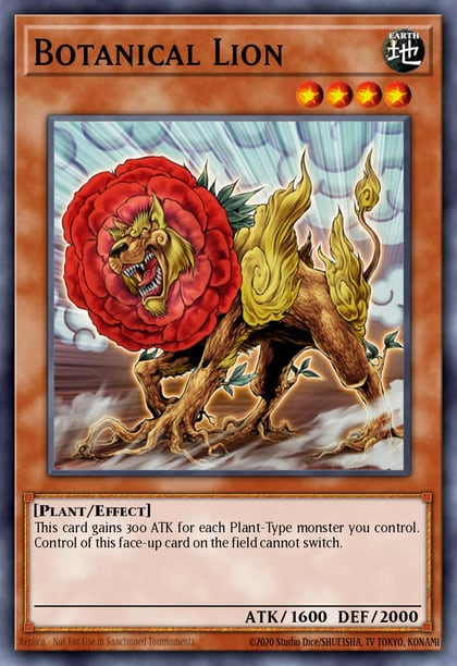 Botanical Lion, Battle Pack 2: War of the Giants BP02-EN074