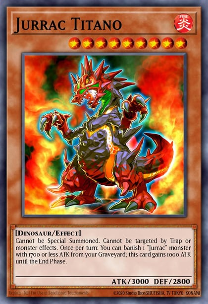 Jurrac Titano (Mosaic Rare), Battle Pack 2: War of the Giants BP02-EN089