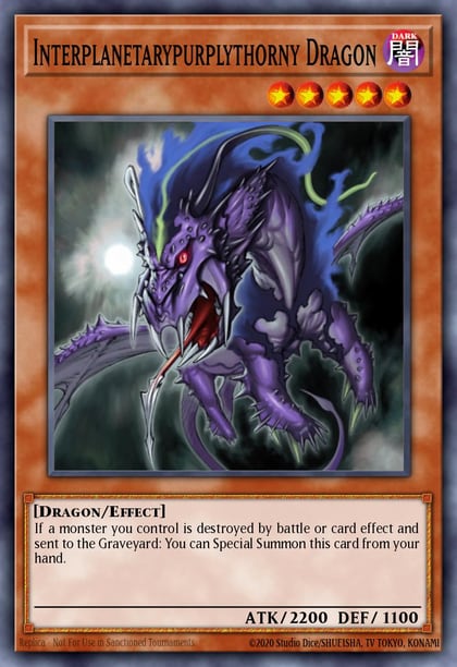 Interplanetarypurplythorny Dragon (Mosaic Rare), Battle Pack 2: War of the Giants BP02-EN104