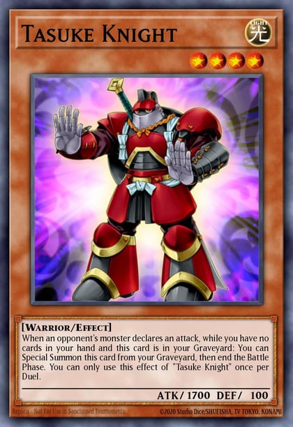 Tasuke Knight, Battle Pack 2: War of the Giants BP02-EN110