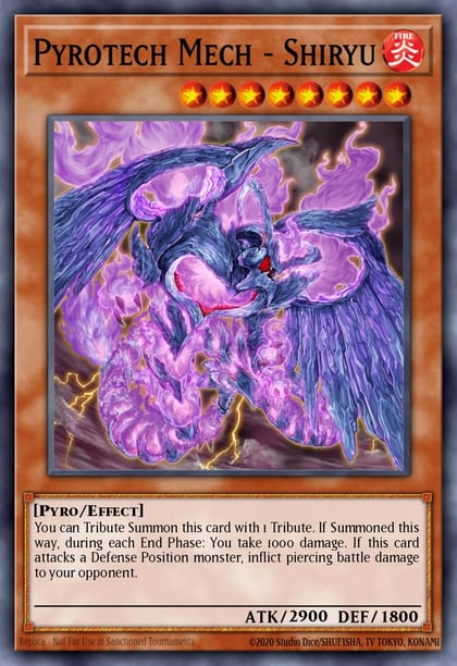 Pyrotech Mech - Shiryu, Battle Pack 2: War of the Giants BP02-EN122