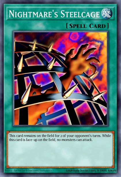 Nightmare's Steelcage (Mosaic Rare), Battle Pack 2: War of the Giants BP02-EN148