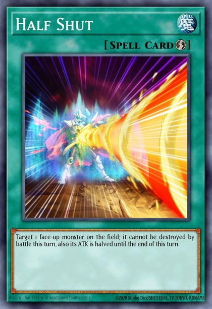 Half Shut, Battle Pack 2: War of the Giants BP02-EN158