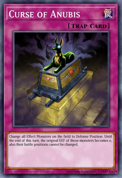 Curse of Anubis (Mosaic Rare), Battle Pack 2: War of the Giants BP02-EN182
