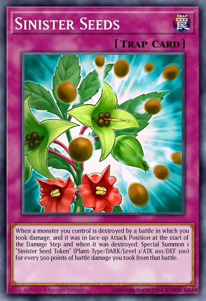 Sinister Seeds (Mosaic Rare), Battle Pack 2: War of the Giants BP02-EN192