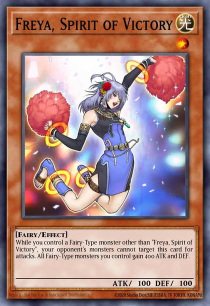Freya, Spirit of Victory (Shatterfoil), Battle Pack 3: Monster League BP03-EN027