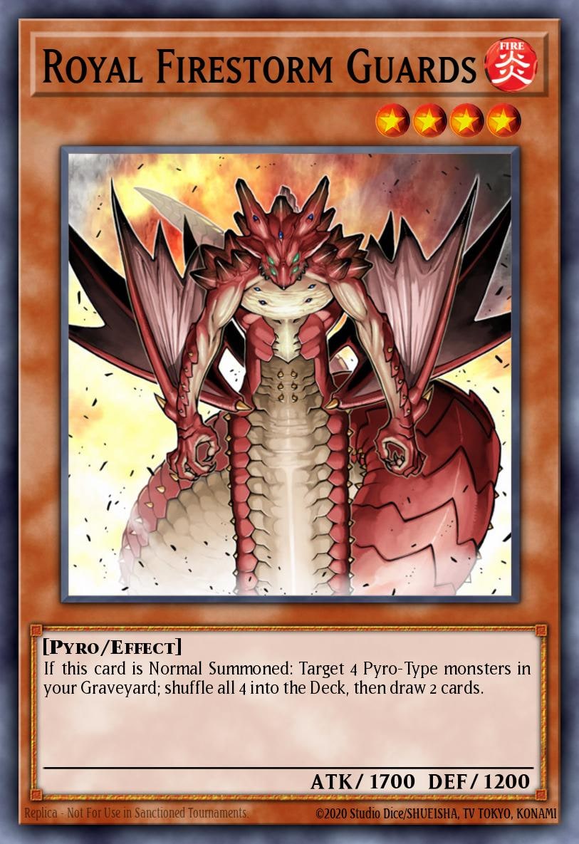 Royal Firestorm Guards, Battle Pack 3: Monster League BP03-EN034