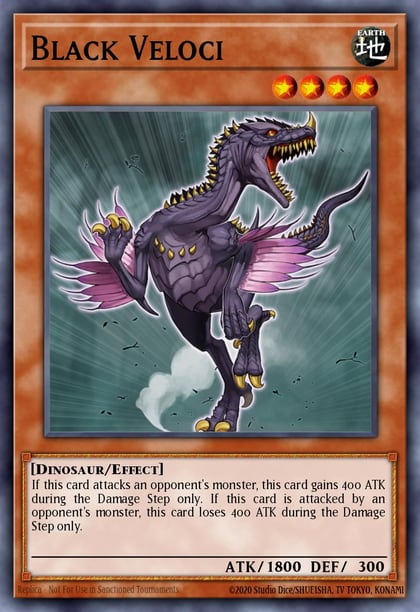 Black Veloci (Shatterfoil), Battle Pack 3: Monster League BP03-EN037