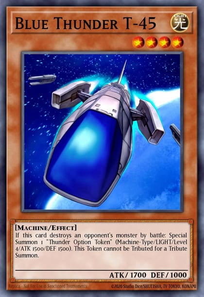 Blue Thunder T-45, Battle Pack 3: Monster League BP03-EN039
