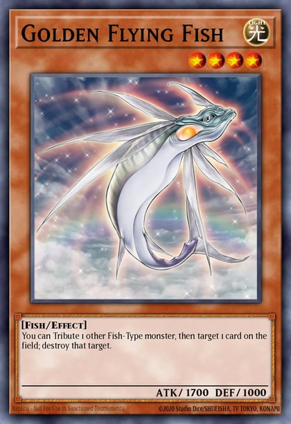 Golden Flying Fish (Shatterfoil), Battle Pack 3: Monster League BP03-EN040