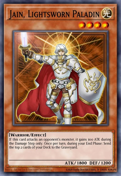 Jain, Lightsworn Paladin, Battle Pack 3: Monster League BP03-EN042