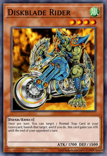 Diskblade Rider, Battle Pack 3: Monster League BP03-EN043