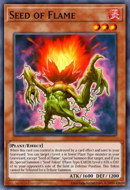 Seed of Flame (Shatterfoil), Battle Pack 3: Monster League BP03-EN052