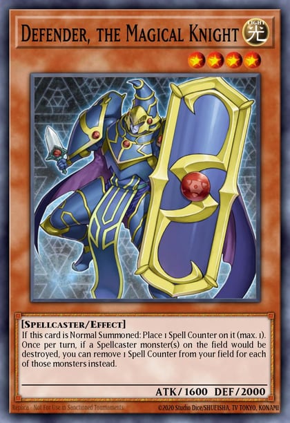 Defender, The Magical Knight, Battle Pack 3: Monster League BP03-EN054