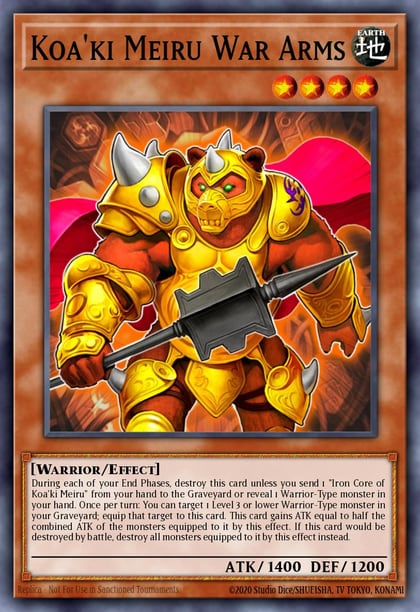 Koa'ki Meiru War Arms, Battle Pack 3: Monster League BP03-EN061