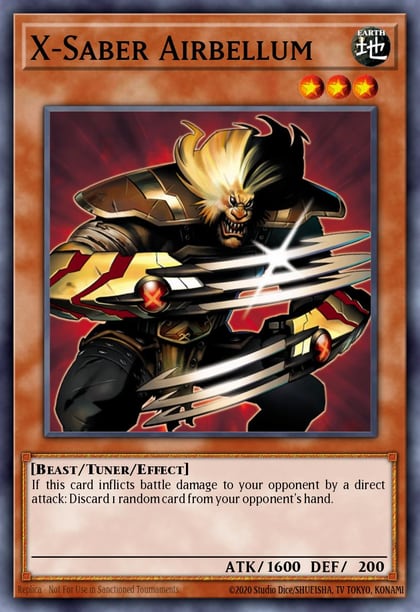 X-Saber Airbellum (Shatterfoil), Battle Pack 3: Monster League BP03-EN063