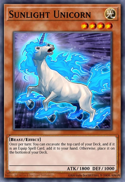 Sunlight Unicorn (Shatterfoil), Battle Pack 3: Monster League BP03-EN064