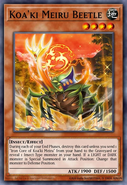 Koa'ki Meiru Beetle, Battle Pack 3: Monster League BP03-EN066