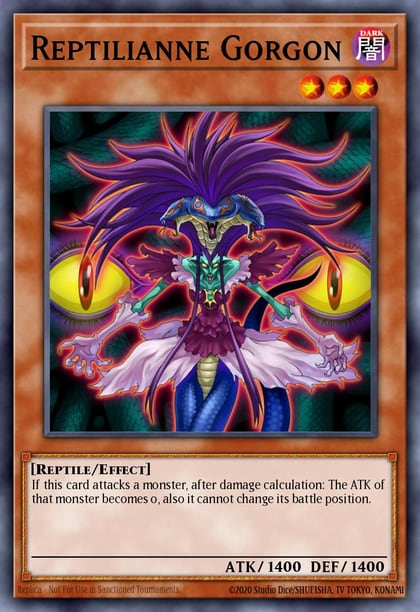 Reptilianne Gorgon, Battle Pack 3: Monster League BP03-EN067